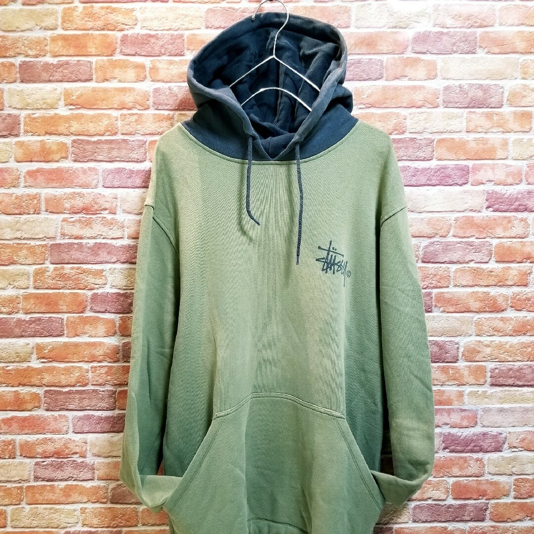 STUSSY(ステューシー)の【サイズM】最終値下げ　人気ブランド　ドローコード　STUSSY(ステューシー) メンズのトップス(パーカー)の商品写真