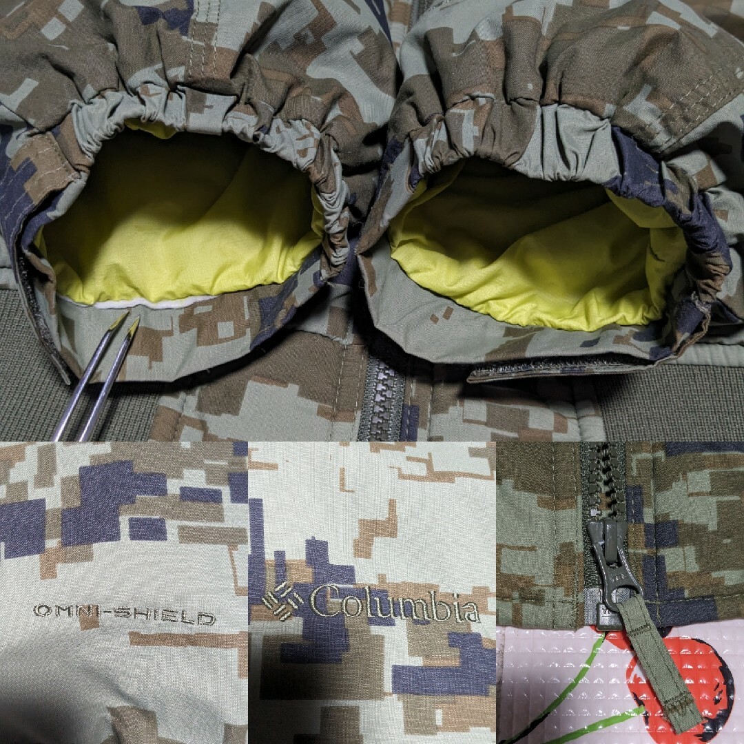 Columbia(コロンビア)のコロンビア アンダールックアウトジャケット メンズ Lサイズ デジカモ系 希少 メンズのジャケット/アウター(その他)の商品写真