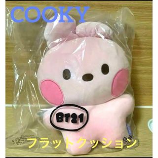 ビーティーイシビル(BT21)のLINE FRIENDS BT21 フラットクッション　COOKY(アイドルグッズ)