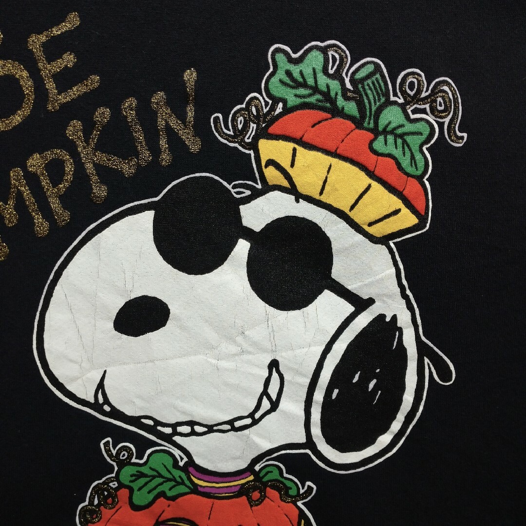 SNOOPY(スヌーピー)のスヌーピー PEANUTS JOE PUMPKIN USA製 スウェット XL メンズのトップス(スウェット)の商品写真