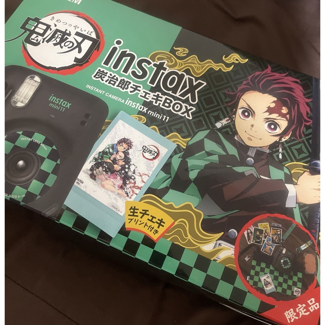 新品未開封限定品】鬼滅の刃 instax mini 11 炭治郎チェキBOX 新品未開封限定品】鬼滅の刃 instax mini 11 炭治郎チェキBOX