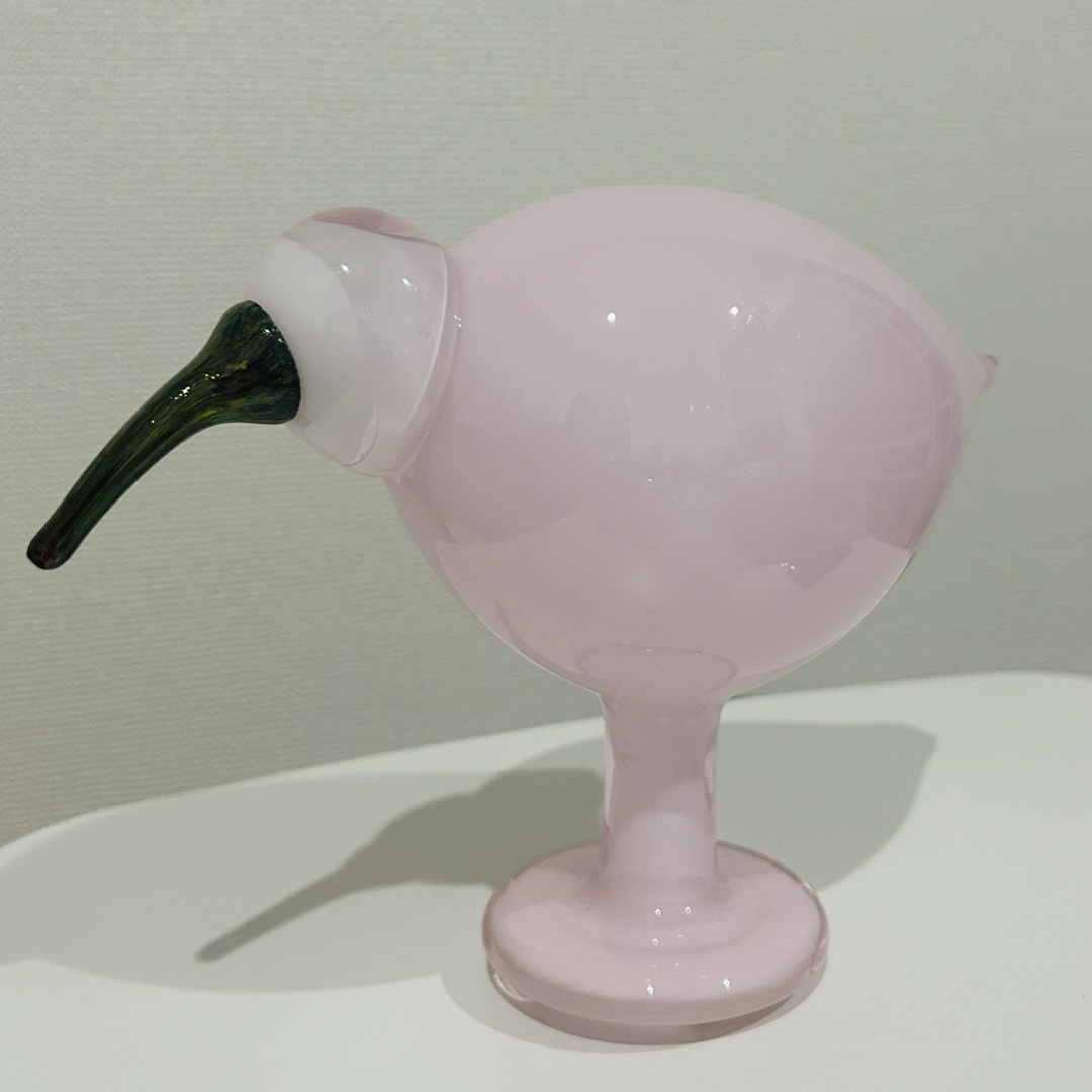 iittala(イッタラ)のmiki様専用iittala BIRDS BY TOIKKA Ibis Pink エンタメ/ホビーの美術品/アンティーク(ガラス)の商品写真