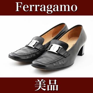 サルヴァトーレフェラガモ(Salvatore Ferragamo)の美品　Ferragamo 靴　パンプス　ローファー　24011613(その他)