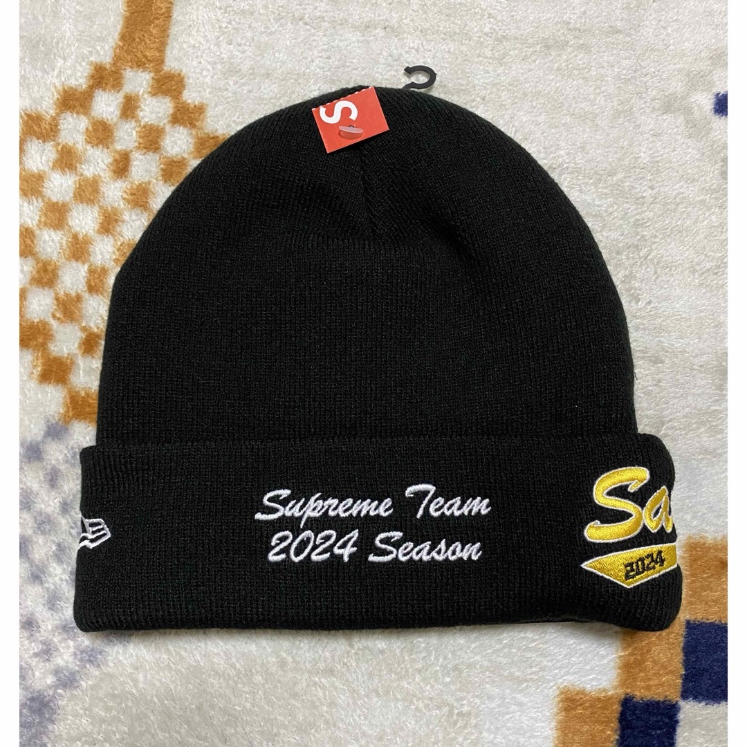 Supreme(シュプリーム)のSupreme ニューエラ Salvation Beanie ビーニー ブラック メンズの帽子(ニット帽/ビーニー)の商品写真