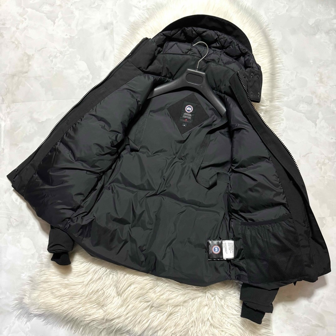 CANADA GOOSE(カナダグース)の本物 美品 カナダグース ブレイクリーパーカー ダウンジャケット S 黒  メンズのジャケット/アウター(ダウンジャケット)の商品写真