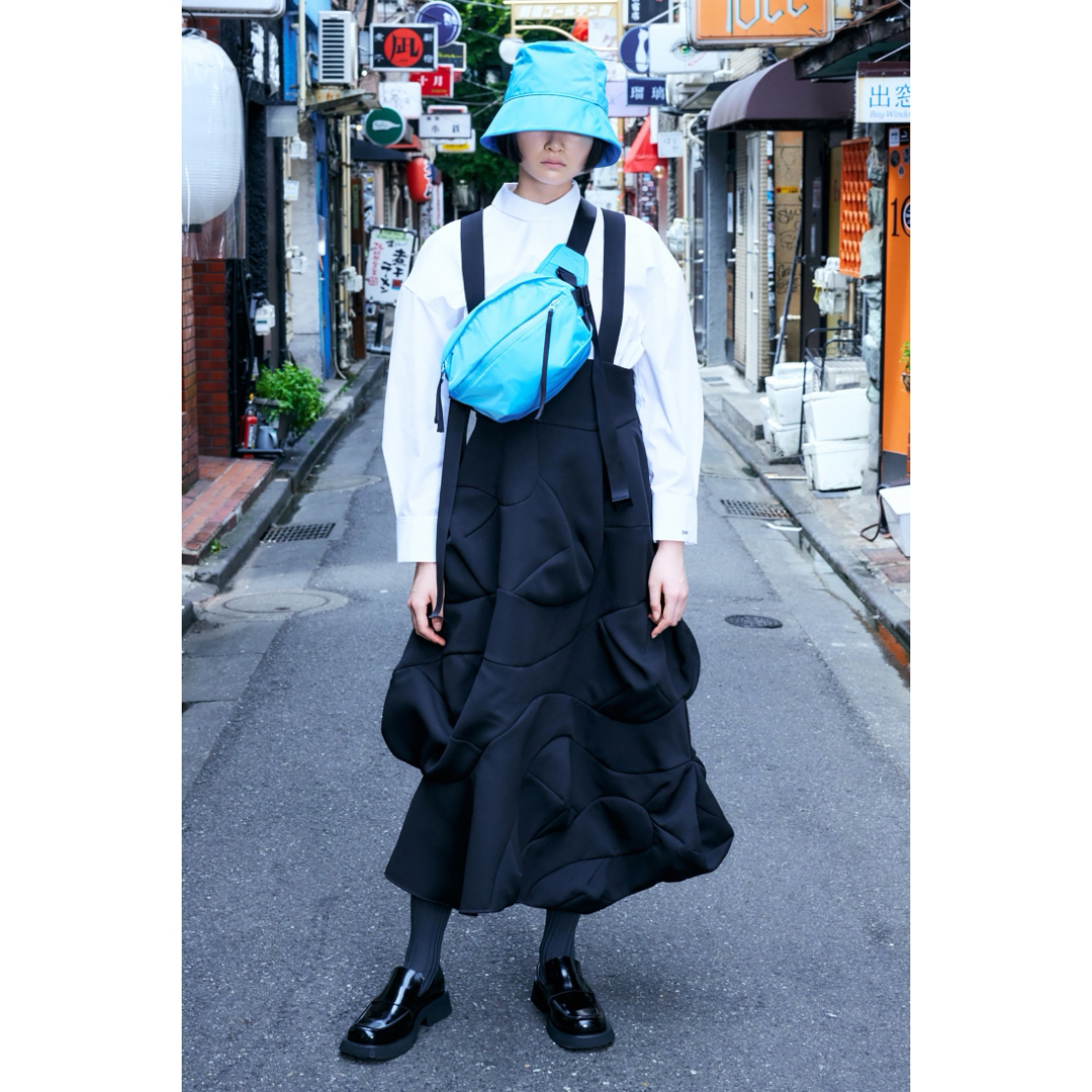 ENFOLD - ENFOLD WAVE OVERALLS-SKIRTの通販 by くまももん's ENFOLD - ENFOLD WAVE OVERALLS-SKIRTの通販 by くまももん's