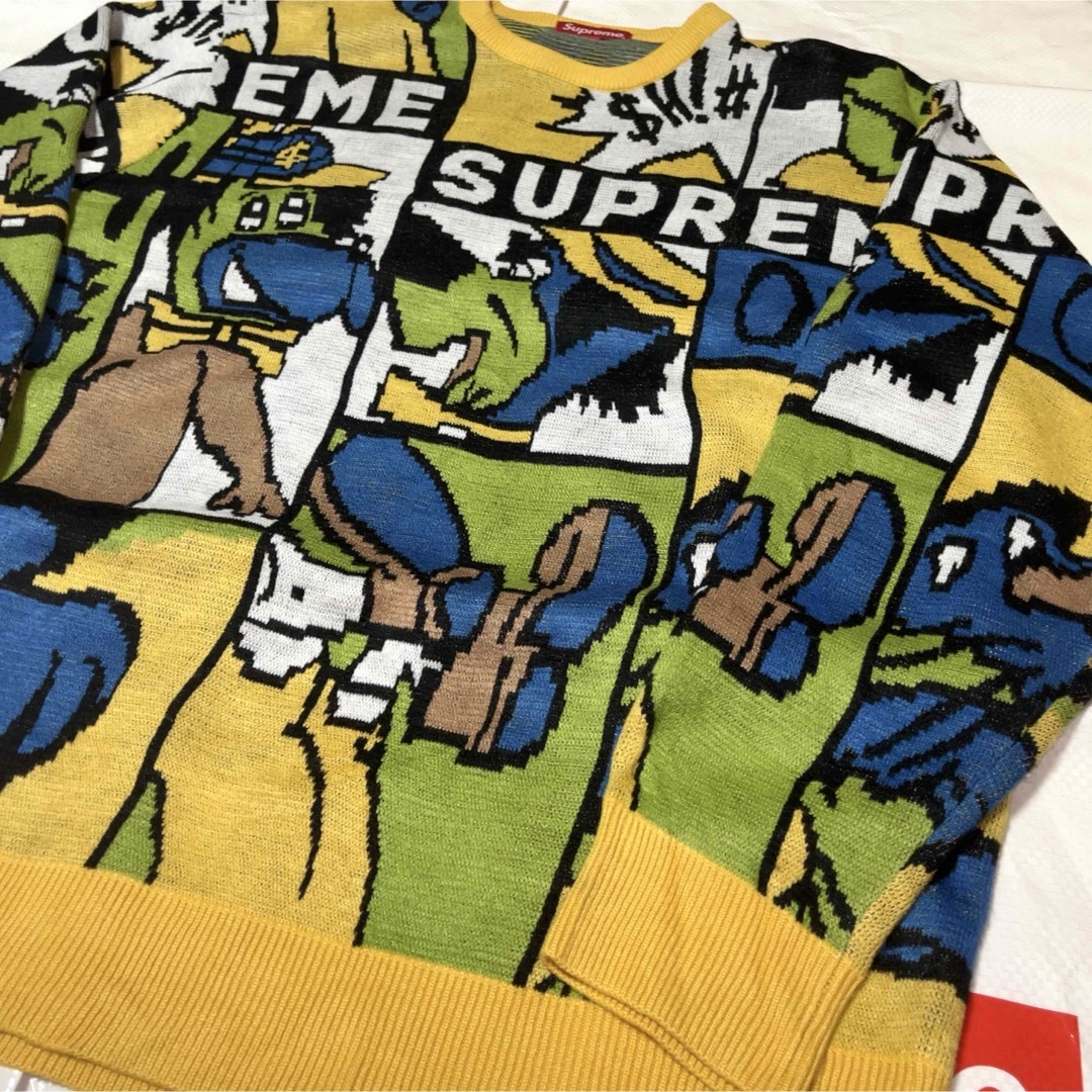 Supreme(シュプリーム)のSupreme シュプリーム Cartoon Sweater / M メンズのトップス(ニット/セーター)の商品写真