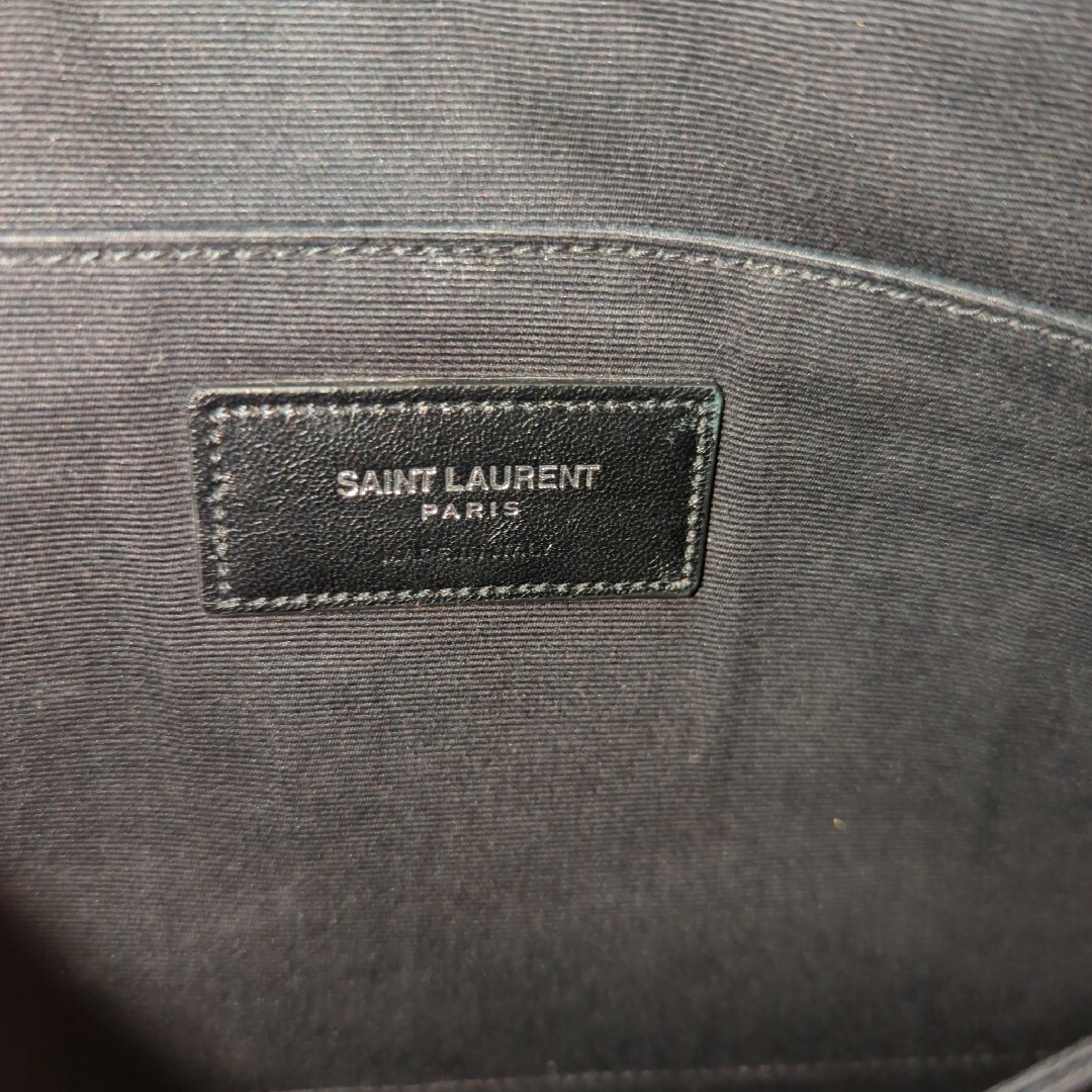 Saint Laurent(サンローラン)のサンローランパリ　レザー　クラッチバッグ　セカンドバッグ レディースのファッション小物(ポーチ)の商品写真