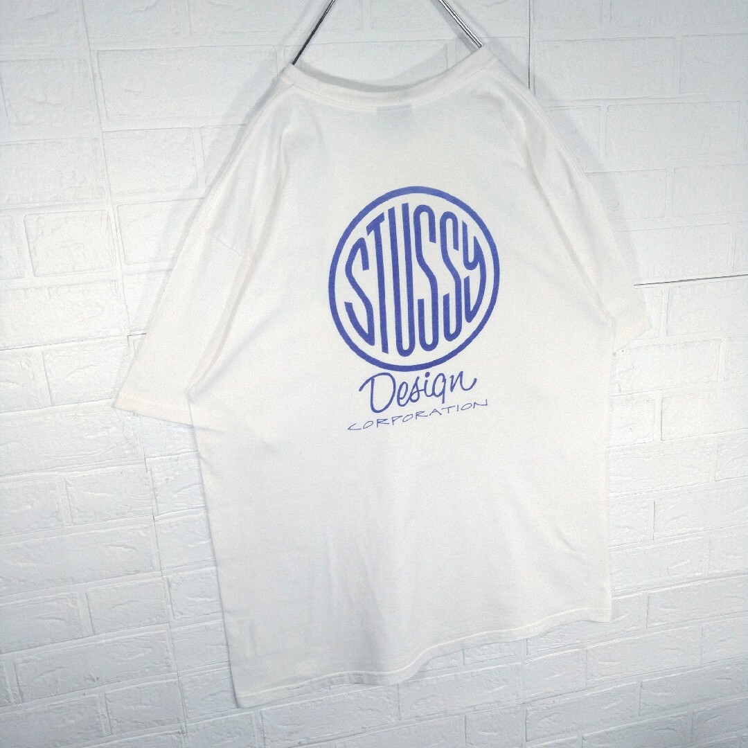 STUSSY(ステューシー)の【STUSSY】サークル　パープルロゴ　Tシャツ メンズのトップス(Tシャツ/カットソー(半袖/袖なし))の商品写真
