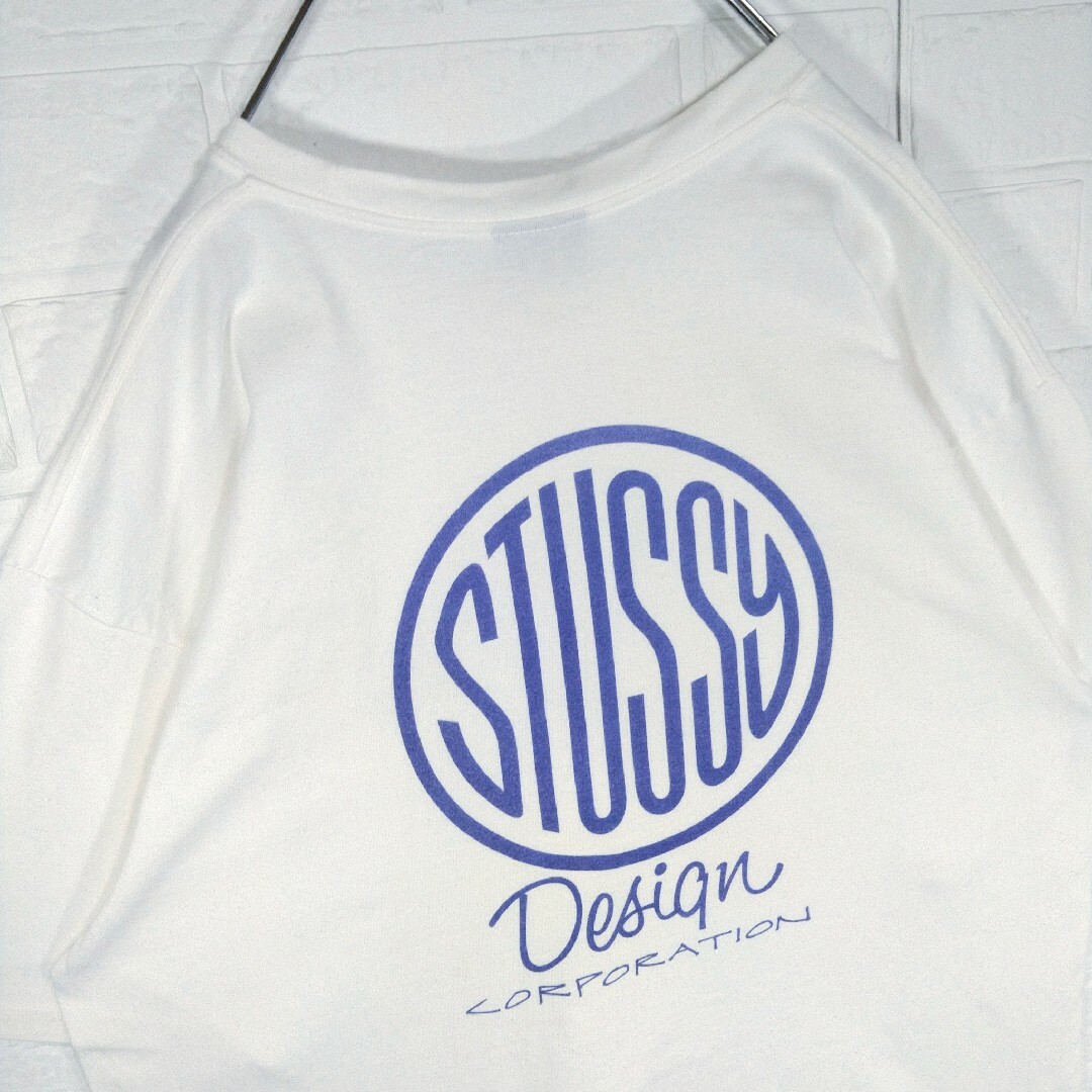 STUSSY(ステューシー)の【STUSSY】サークル　パープルロゴ　Tシャツ メンズのトップス(Tシャツ/カットソー(半袖/袖なし))の商品写真