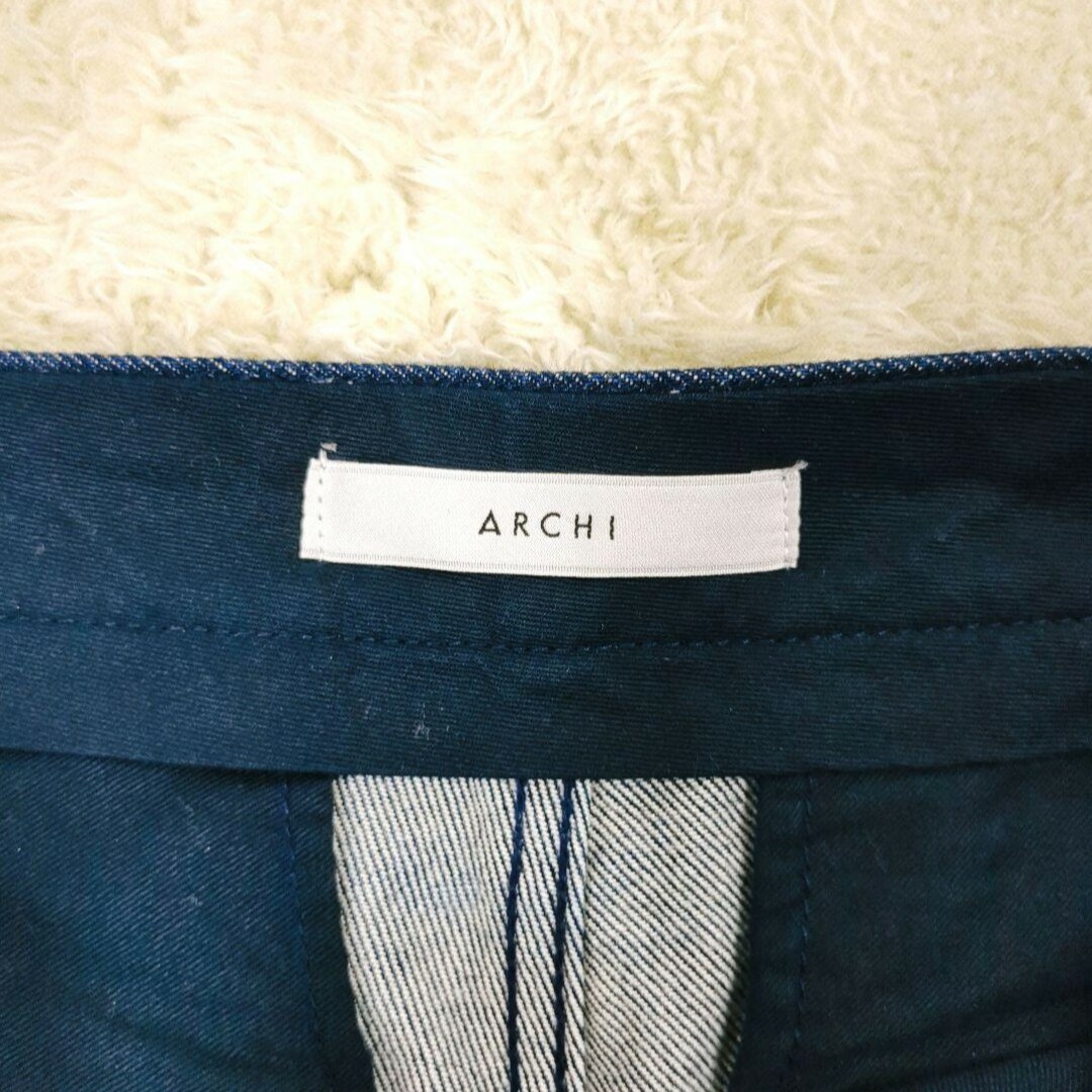 archi(アーキ)の【完売品】 ARCHI　アーキ　デニム　LINDEN DENIM PANTS レディースのパンツ(デニム/ジーンズ)の商品写真