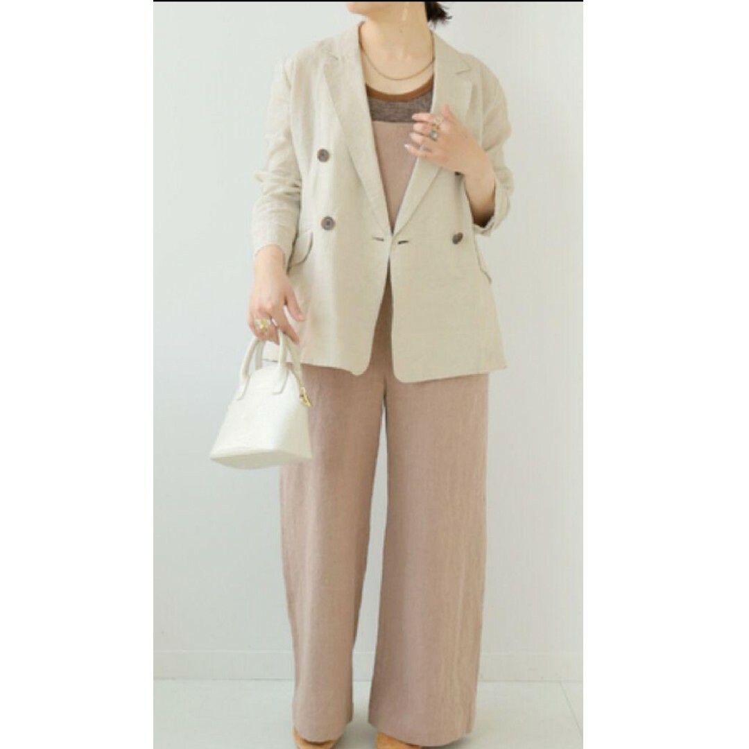 美品 ベーセーストック Le lin zephyr リネンジャケット 美品 ベーセーストック Le lin zephyr リネンジャケット