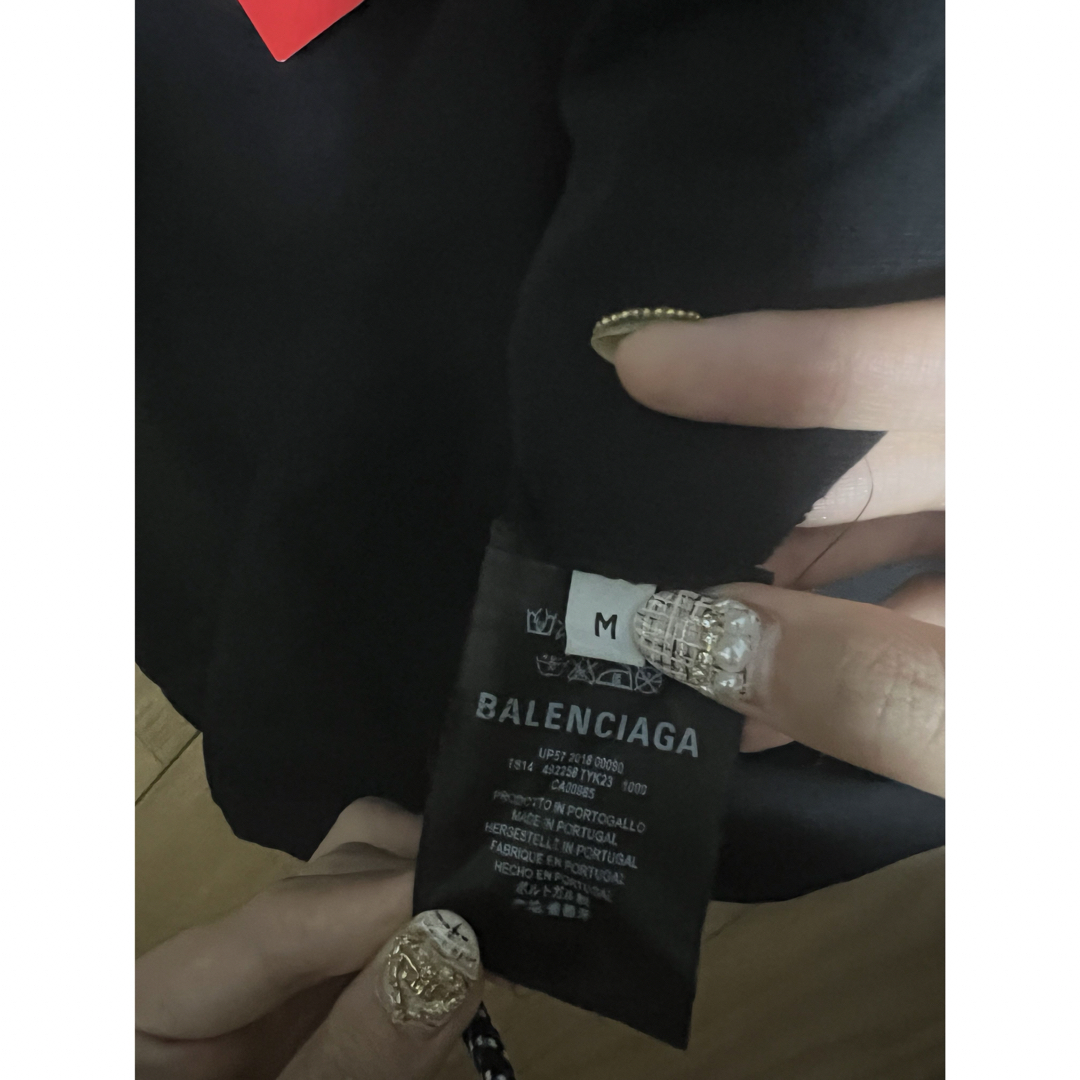 Balenciaga(バレンシアガ)の美品  バレンシアガ BB ロゴ 半袖 Tシャツ M メンズのトップス(Tシャツ/カットソー(半袖/袖なし))の商品写真