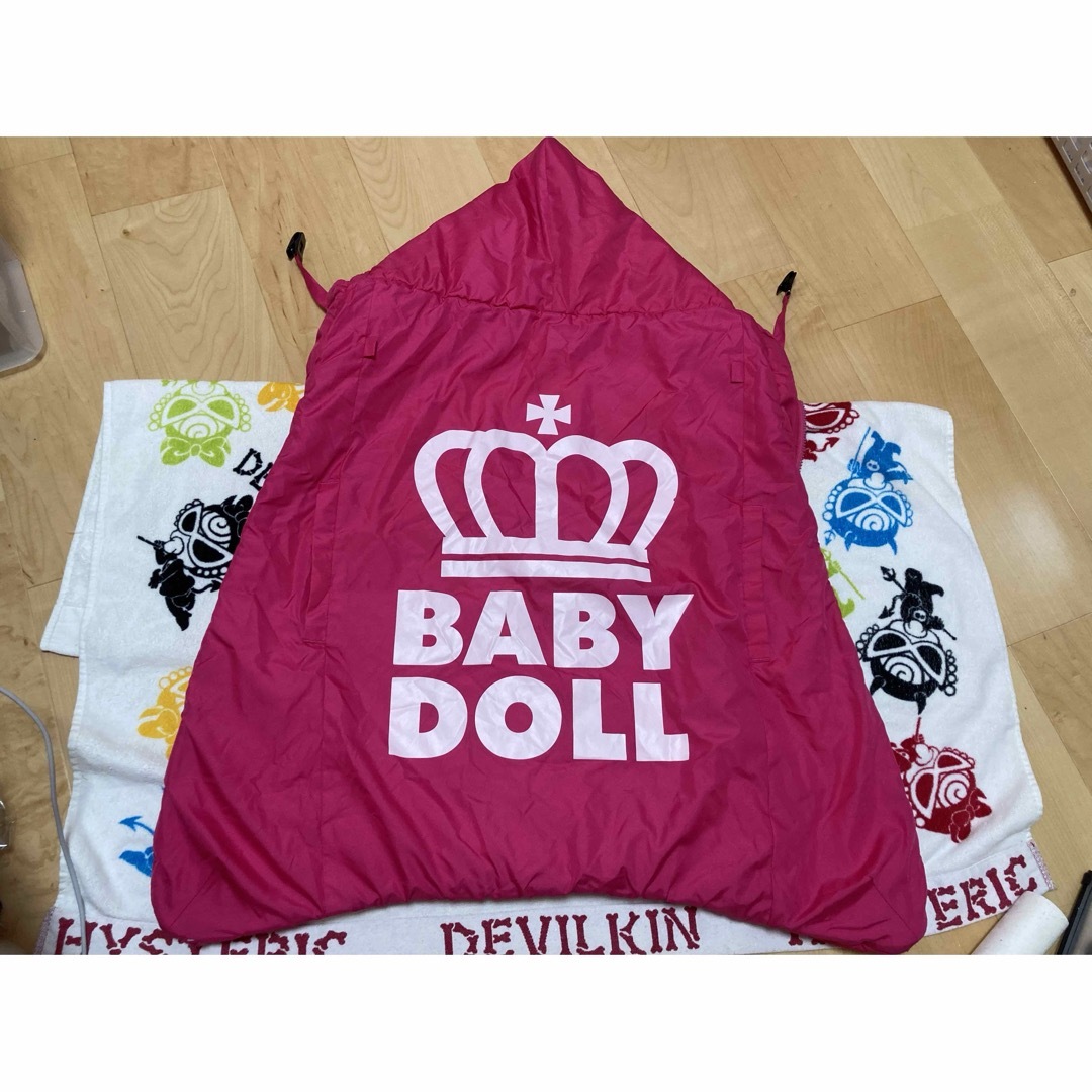 BABYDOLL(ベビードール)のベビードール ケープ マルチケープ 防寒 キッズ/ベビー/マタニティの外出/移動用品(抱っこひも/おんぶひも)の商品写真