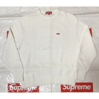 シュプリーム(Supreme)のSupreme Textured Small Box Sweater BOXロゴ(ニット/セーター)