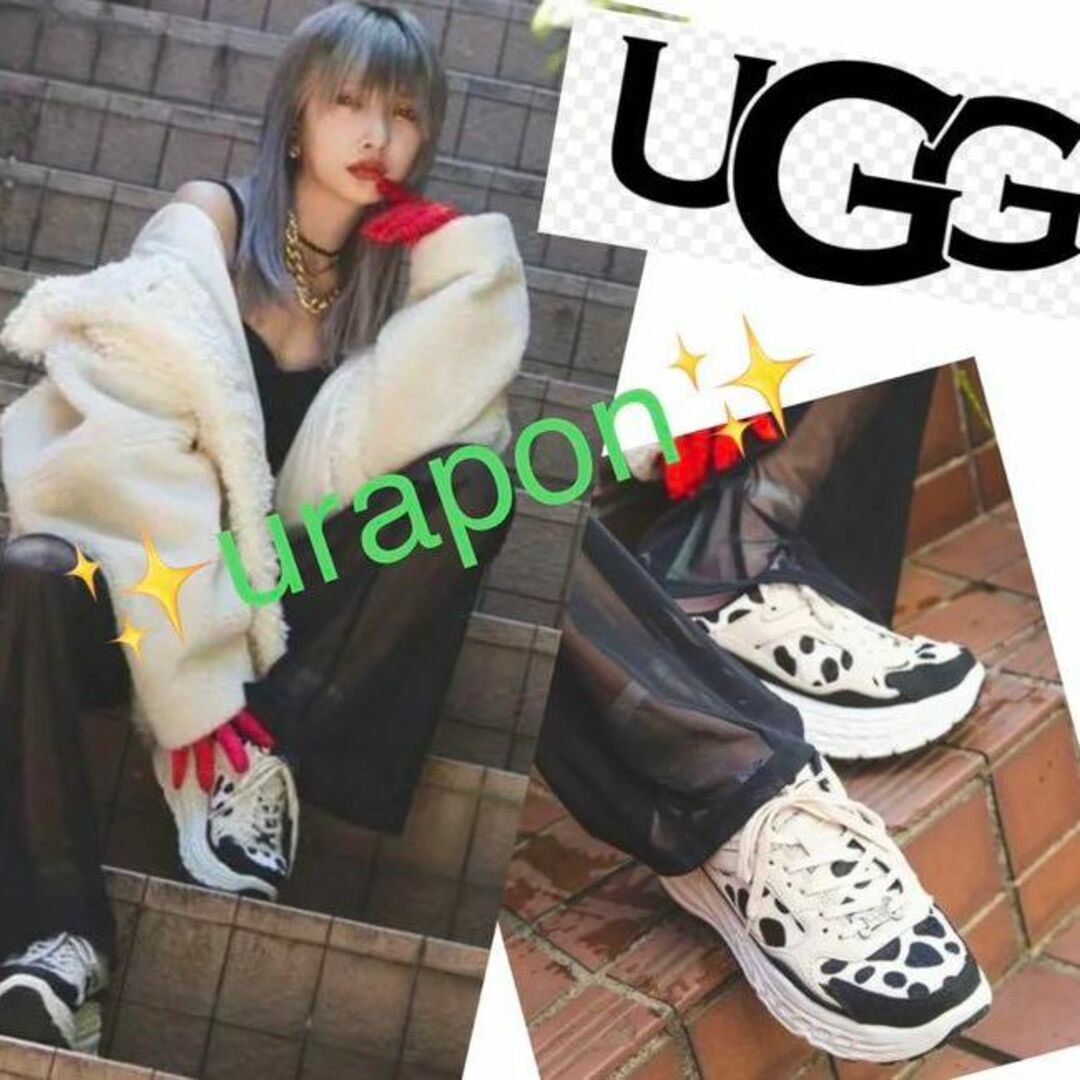 UGG(アグ)の完売。。。サイズ交換✨⑤23.5⇒～24薄手✨UGG✨CA805 ダルメシアン レディースの靴/シューズ(スニーカー)の商品写真