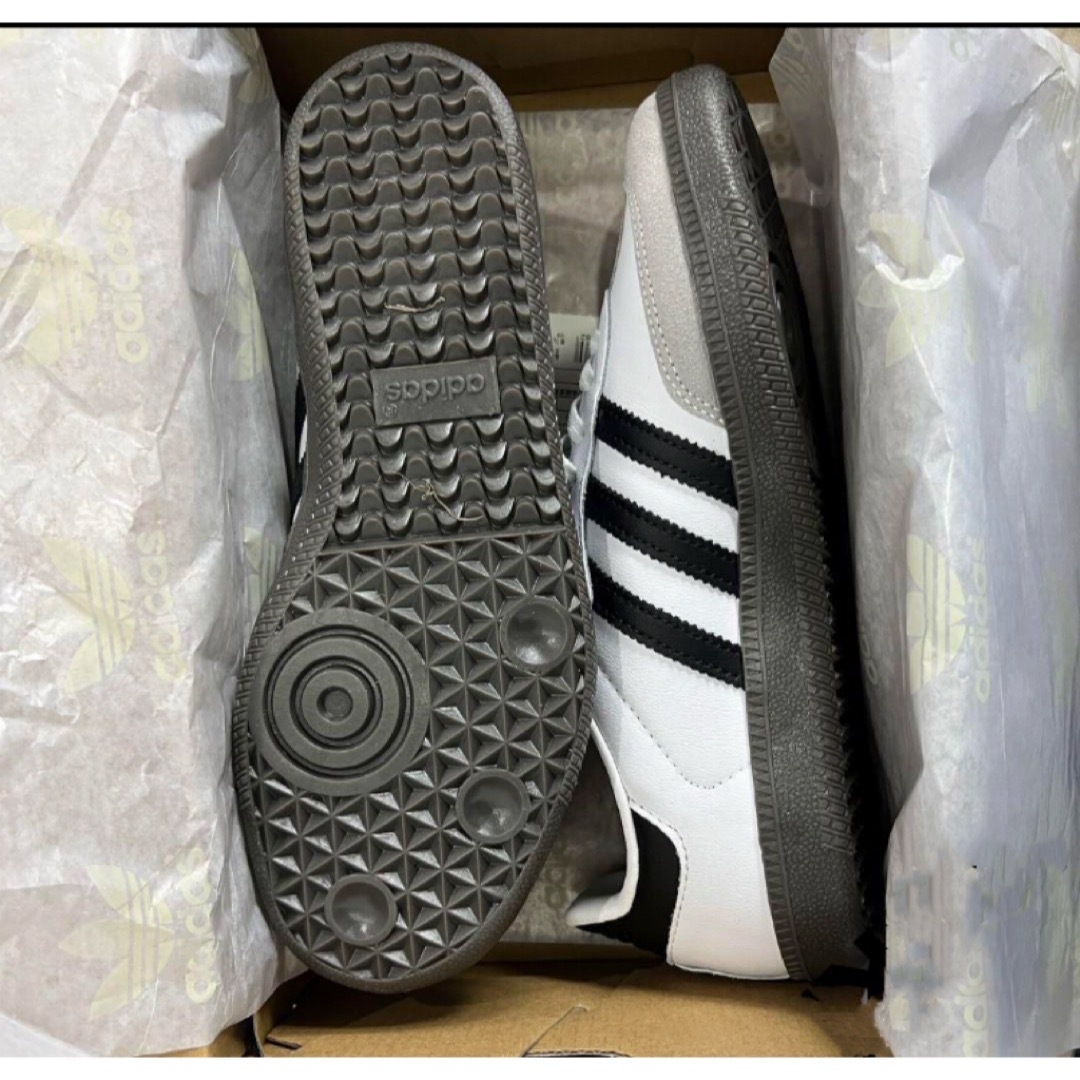 adidas(アディダス)の新品未使用24.5cm adidas SAMBA アディダス サンバ ホワイト レディースの靴/シューズ(スニーカー)の商品写真