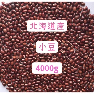 小豆(あずき) 北海道産　4キロ(米/穀物)
