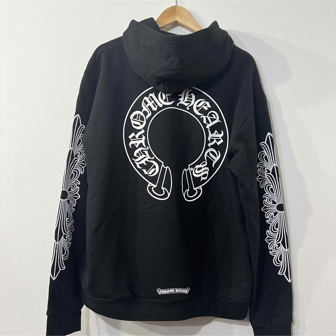 Chrome Hearts(クロムハーツ)の新品 CHROME HEARTS HORSESHOE FLORAL HOODIE メンズのトップス(パーカー)の商品写真