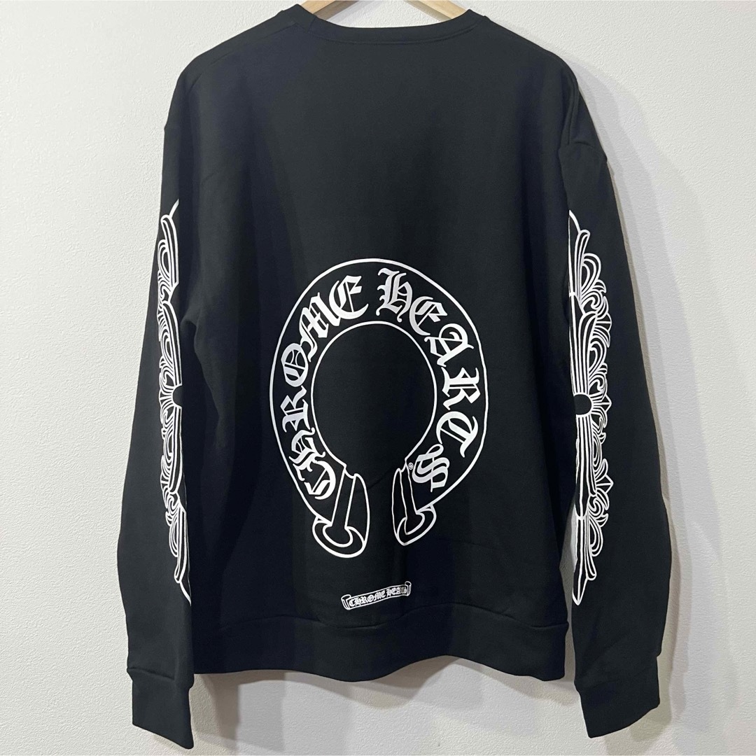 Chrome Hearts(クロムハーツ)の新品 CHROME HEARTS HORSESHOE FLORAL サイズ L メンズのトップス(スウェット)の商品写真