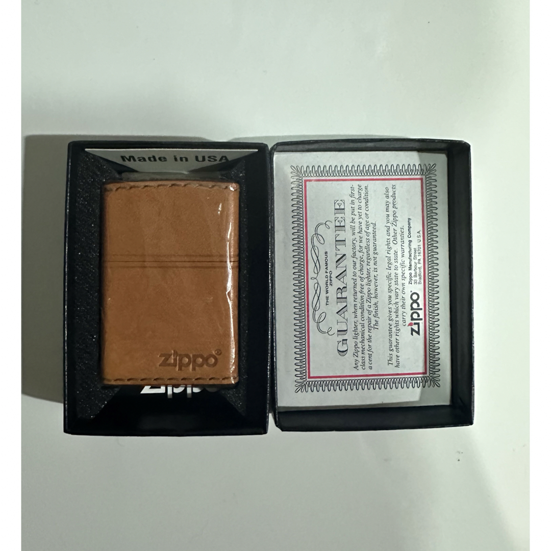 ZIPPO(ジッポー)のZIPPO 本革 新品未使用 メンズのファッション小物(タバコグッズ)の商品写真
