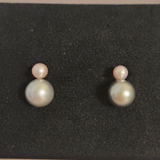 mika jewelry ダブルパールピアス(ピアス)