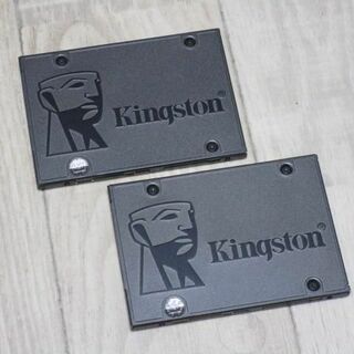キングストン(Kingston)のKingston 2.5インチ SATA SSD 256GB 2個セット(PCパーツ)