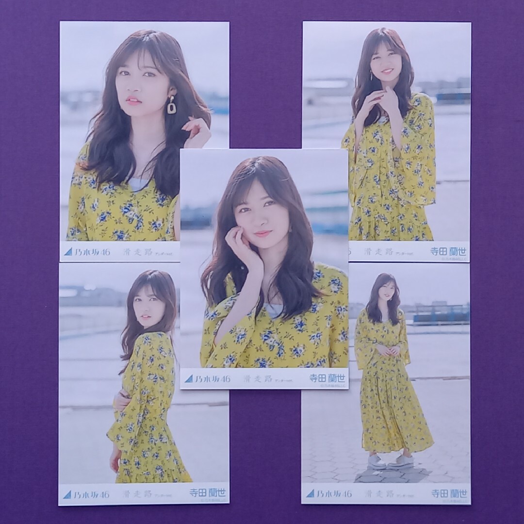 乃木坂46(ノギザカフォーティーシックス)の501. 寺田蘭世 滑走路 生写真5種 エンタメ/ホビーのタレントグッズ(アイドルグッズ)の商品写真
