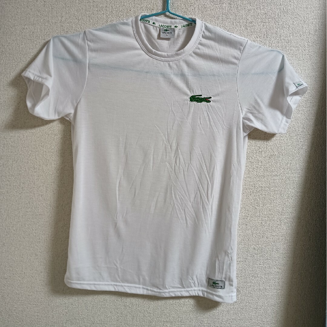 LACOSTE(ラコステ)のLACOSTE ラコステ Tシャツ　ホワイト メンズのトップス(Tシャツ/カットソー(半袖/袖なし))の商品写真