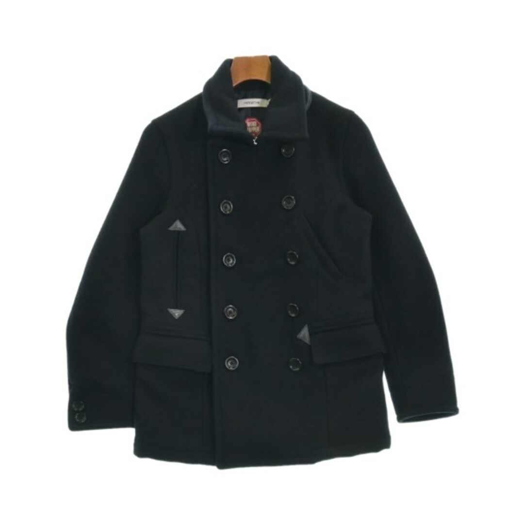 nonnative(ノンネイティブ)のnonnative ノンネイティヴ ピーコート 1(S位) 紺 【古着】【中古】 メンズのジャケット/アウター(ピーコート)の商品写真