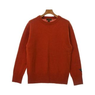 ナイジェルケーボン(Nigel Cabourn)のNIGEL CABOURN ニット・セーター 48(L位) オレンジ 【古着】【中古】(ニット/セーター)