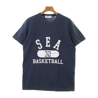 ウィンダンシー(WIND AND SEA)のWIND AND SEA ウィンダンシー Tシャツ・カットソー M 紺 【古着】【中古】(Tシャツ/カットソー(半袖/袖なし))