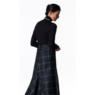 マディソンブルー(MADISONBLUE)の即完売 希少新品 5POCKET LONG SK REMAKE TARTAN01(ロングスカート)