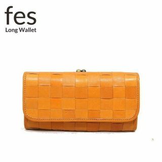 フェス(fes)の新品　長財布　使いやすい　レディース　フェス　がま口ブラウン　長財布　かわいい(財布)