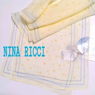 ニナリッチ(NINA RICCI)のニナリッチ 洗濯機OK シルクストール【新品タグ付】(ストール/パシュミナ)