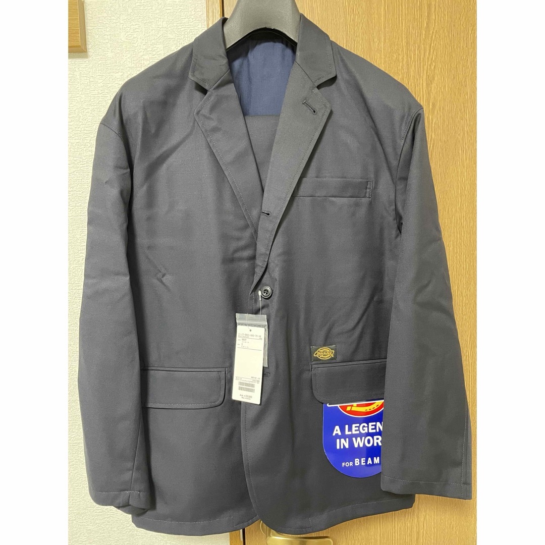 Dickies(ディッキーズ)の新品未使用 Dickies × TRIPSTER BEAMS SUIT NAVY メンズのスーツ(セットアップ)の商品写真