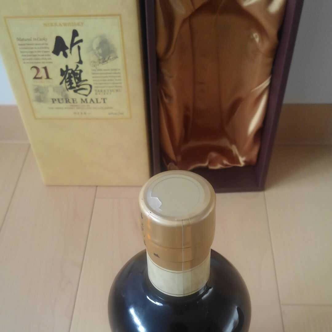 ニッカウヰスキー(ニッカウイスキー)の竹鶴　21年 食品/飲料/酒の酒(ウイスキー)の商品写真