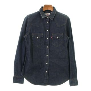 リーバイス(Levi's)のLevi's リーバイス カジュアルシャツ XS インディゴ(デニム) 【古着】【中古】(シャツ/ブラウス(長袖/七分))