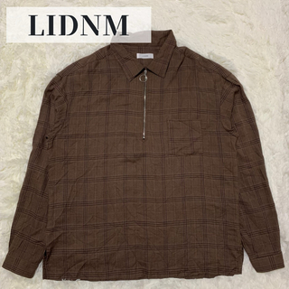 リドム(LIDNM)の【極美品】 リドム Lサイズ 長袖シャツ ロング 大きいサイズ LIDNM(シャツ)