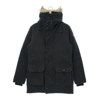 カナダグース(CANADA GOOSE)のCANADA GOOSE カナダグース ダウンジャケット/ダウンベスト M 紺 【古着】【中古】(ダウンジャケット)