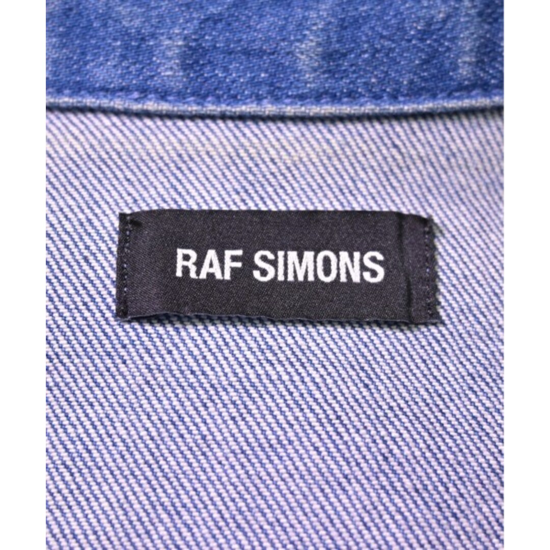 RAF SIMONS(ラフシモンズ)のRAF SIMONS ラフシモンズ カジュアルシャツ S 青(デニム) 【古着】【中古】 メンズのトップス(シャツ)の商品写真