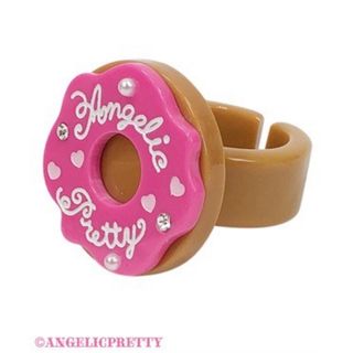 アンジェリックプリティー(Angelic Pretty)のangelic pretty  カラフル Donut リング　濃ピンク(リング(指輪))