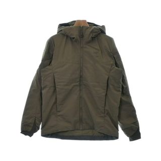 ARC'TERYX - ARC'TERYX アークテリクス ダウンジャケット/ダウンベスト S カーキ 【古着】【中古】