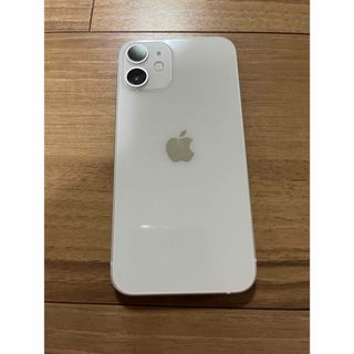 アイフォーン(iPhone)の【美品】iPhone12 mini 128gb 白　ホワイト　充電容量82% ②(スマートフォン本体)