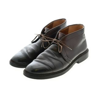 オールデン(Alden)のALDEN オールデン ブーツ US7 1/2(25.5cm位) こげ茶 【古着】【中古】(ブーツ)