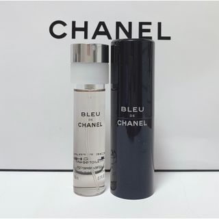 シャネル(CHANEL)の【シャネル 】⭐️ブルードゥシャネル EDT トラベル スプレイ 本体&レフィル(香水(男性用))