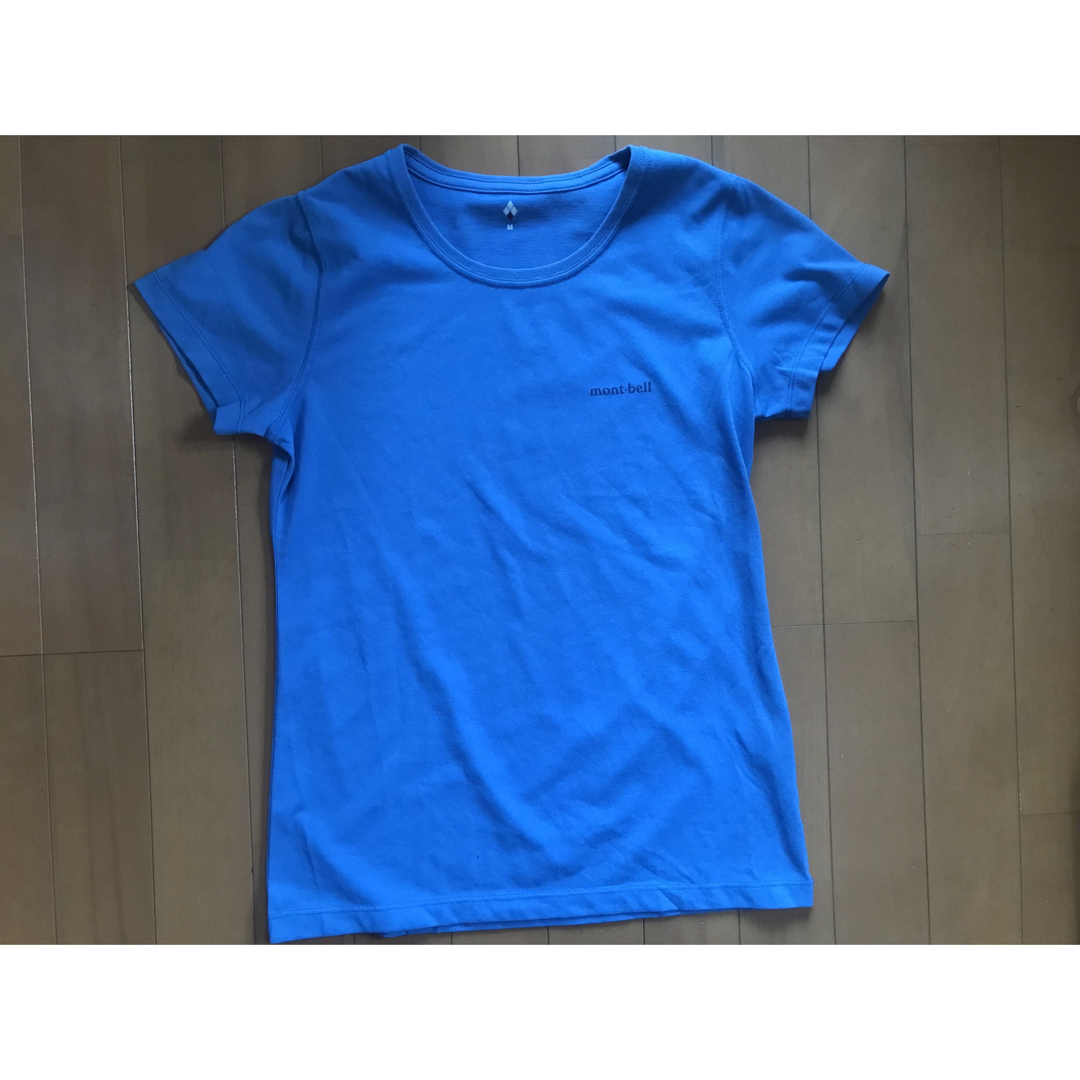 mont bell(モンベル)の値下げ mont-bell logoprint shirts Ladies M レディースのトップス(Tシャツ(半袖/袖なし))の商品写真