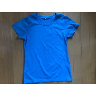 モンベル(mont bell)の値下げ mont-bell logoprint shirts Ladies M(Tシャツ(半袖/袖なし))