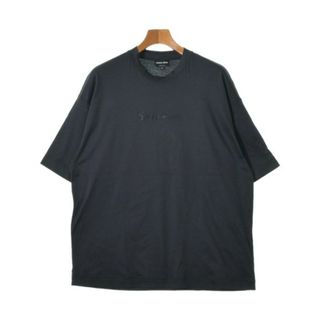 ジョルジオアルマーニ(Giorgio Armani)のGIORGIO ARMANI Tシャツ・カットソー 46(M位) 紺 【古着】【中古】(Tシャツ/カットソー(半袖/袖なし))