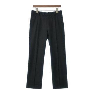 ランバン(LANVIN)のLANVIN ランバン スラックス 46(M位) 黒系 【古着】【中古】(スラックス)